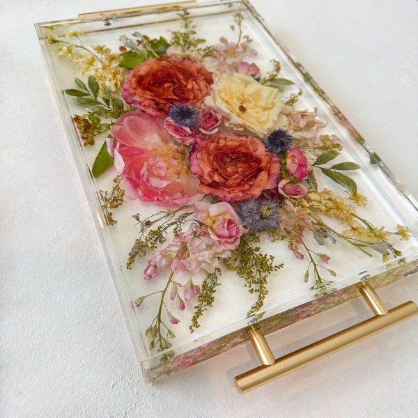 Acrylic Trays with Handles